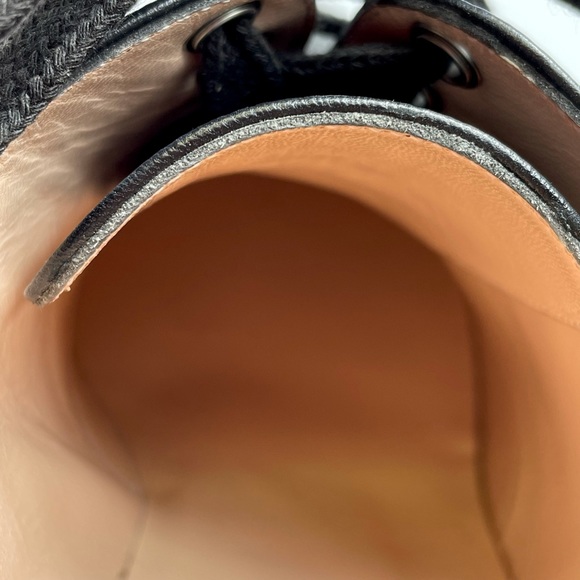 Gucci Black Leather Platform Oxford Shoes 591034 - Picture 10 of 16